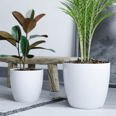 Combo Macetas Premium 18 y 22 De 3 y 5,3 Litros