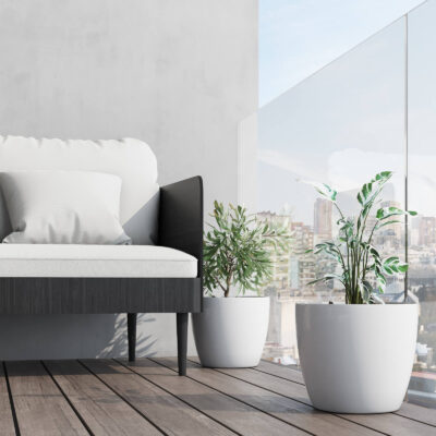 Combo Macetas Premium 22 y 27 De 5,3 y 9,5 Litros