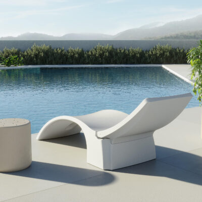 Reposera De Plástico Amalfi Confort