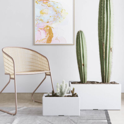 Set De Macetas Línea Jardinera 40x20 y 60x30